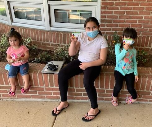 Some of the grocery card recipients are happy for the help.